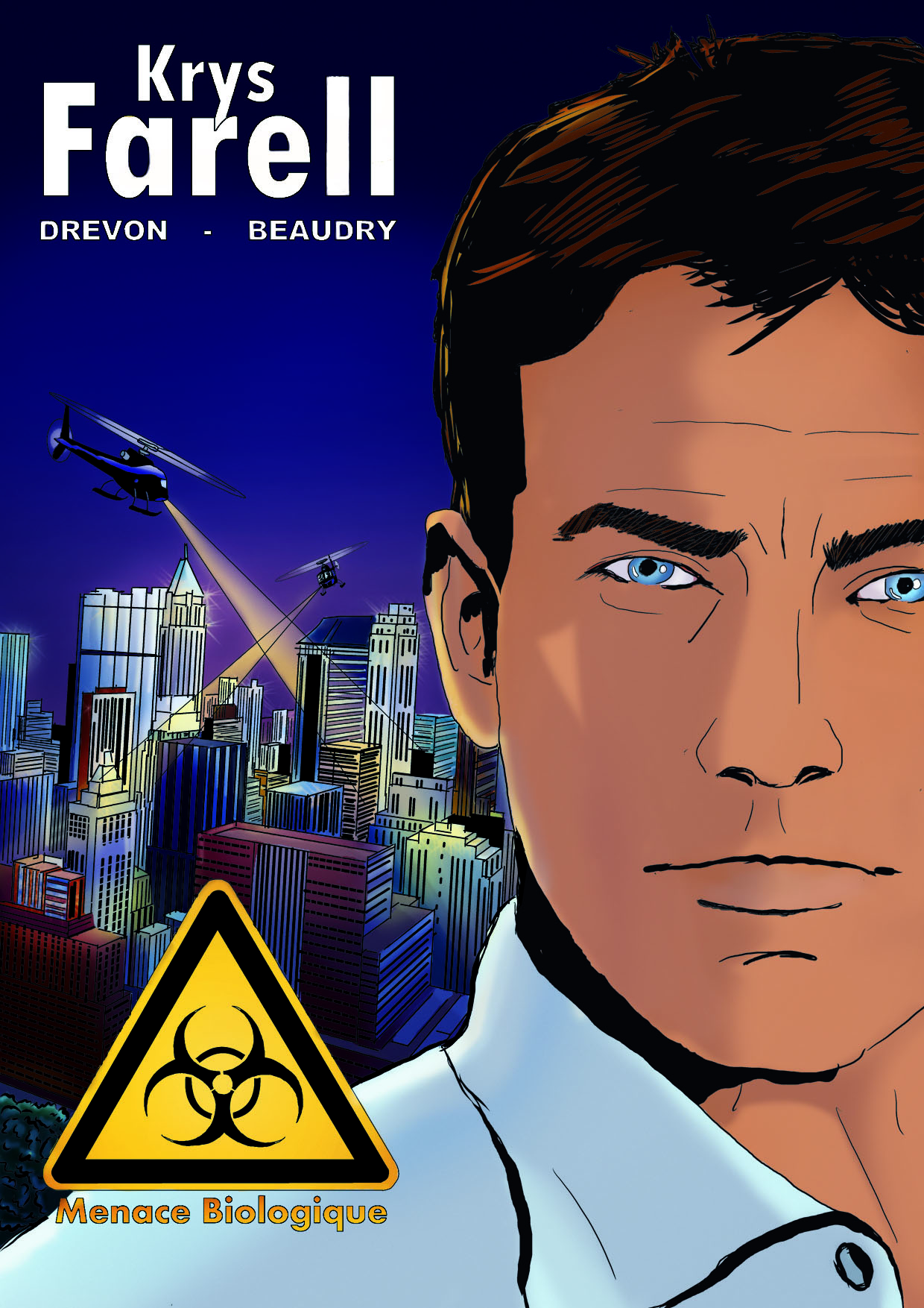 Krys Farell - menace biologique (couverture)