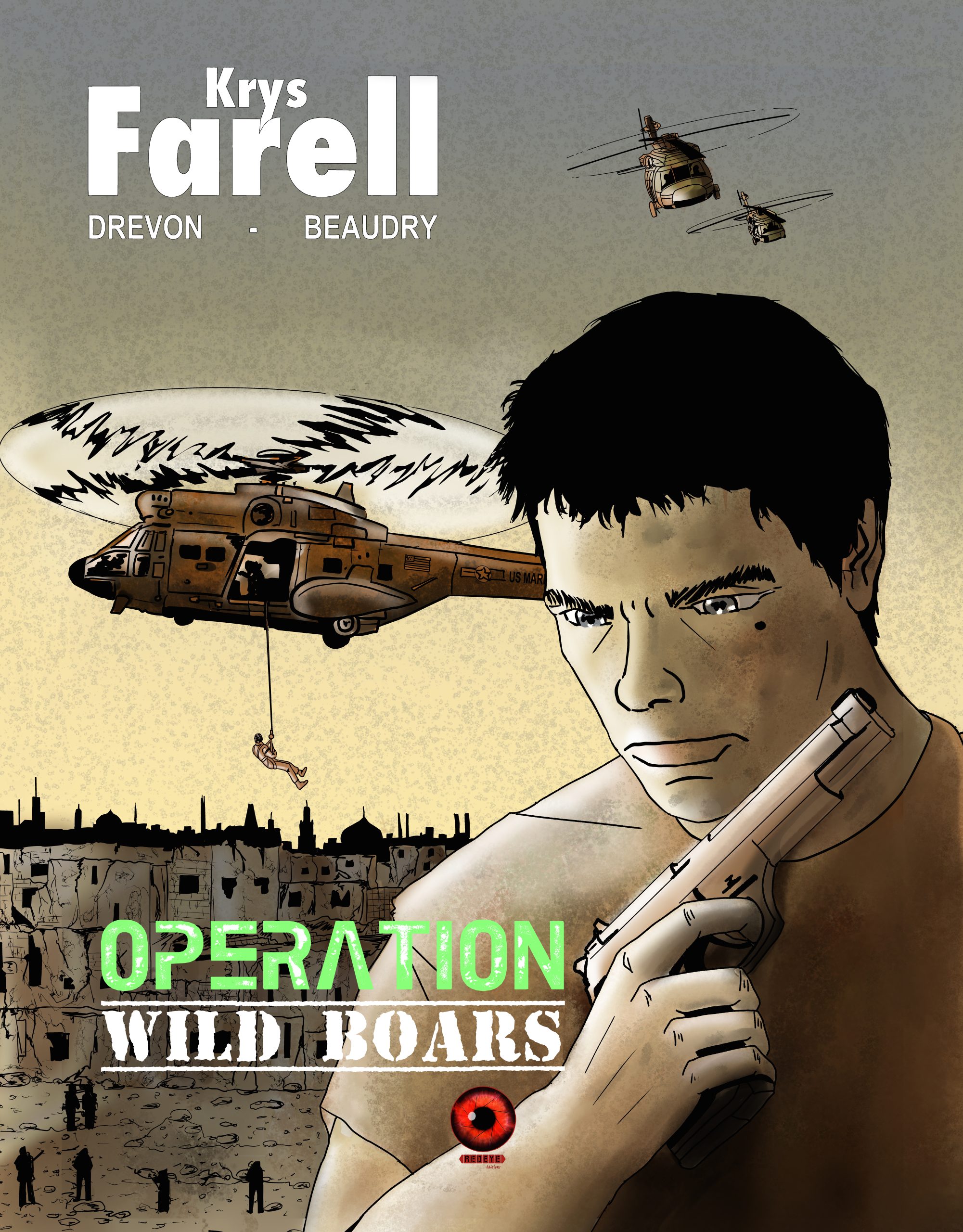Krys Farell - operation wild boars (couverture)