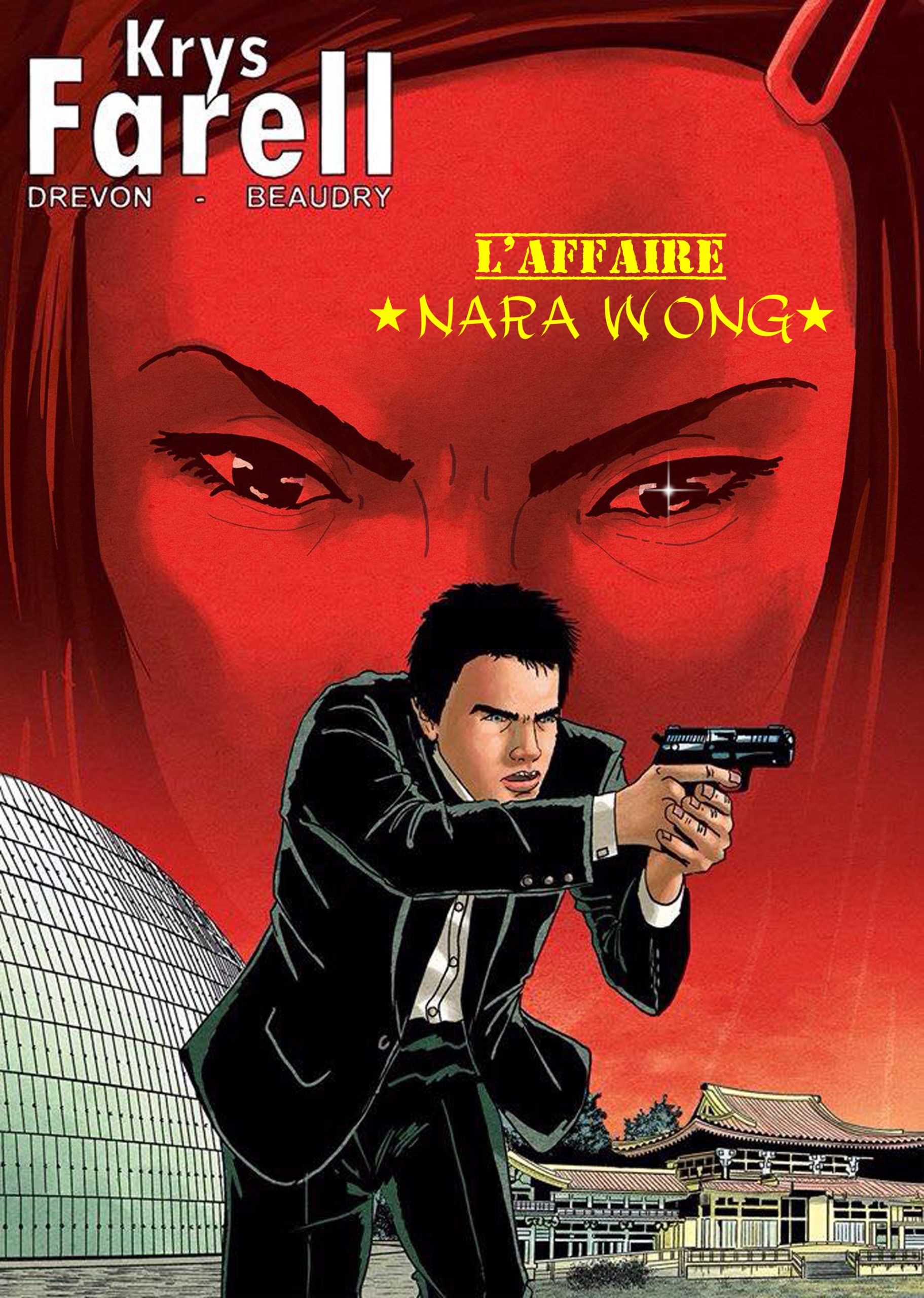 Krys farell - l'affaire nara wong (couverture)